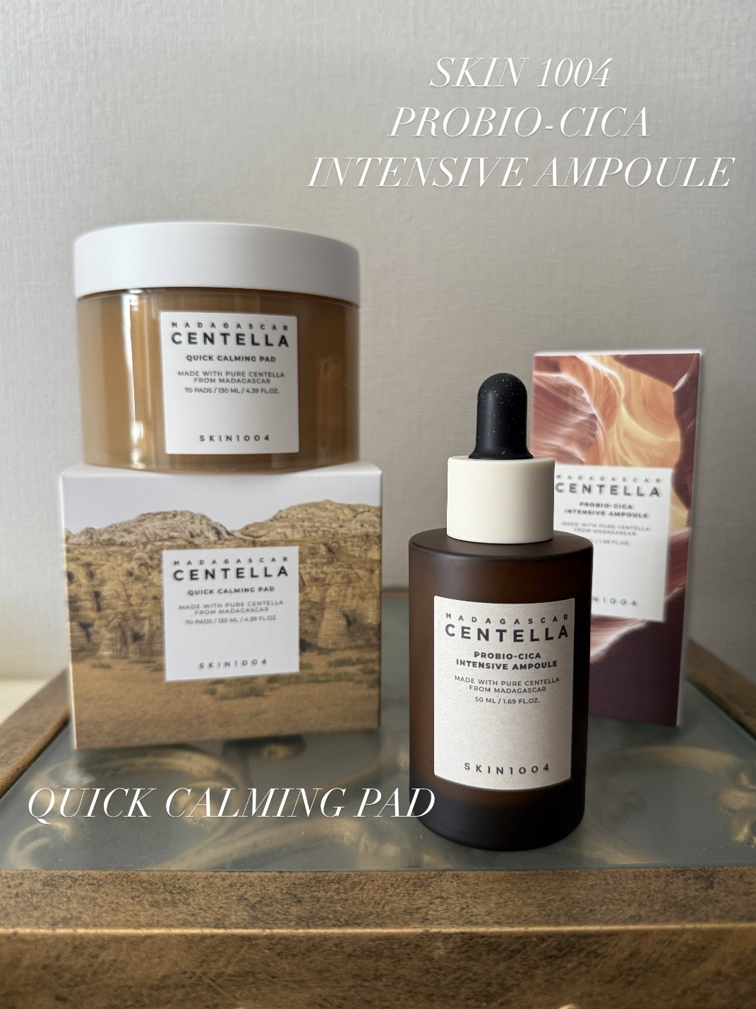 センテラ クイックカーミングパッド/SKIN1004/トナーパッドを使ったクチコミ（1枚目）