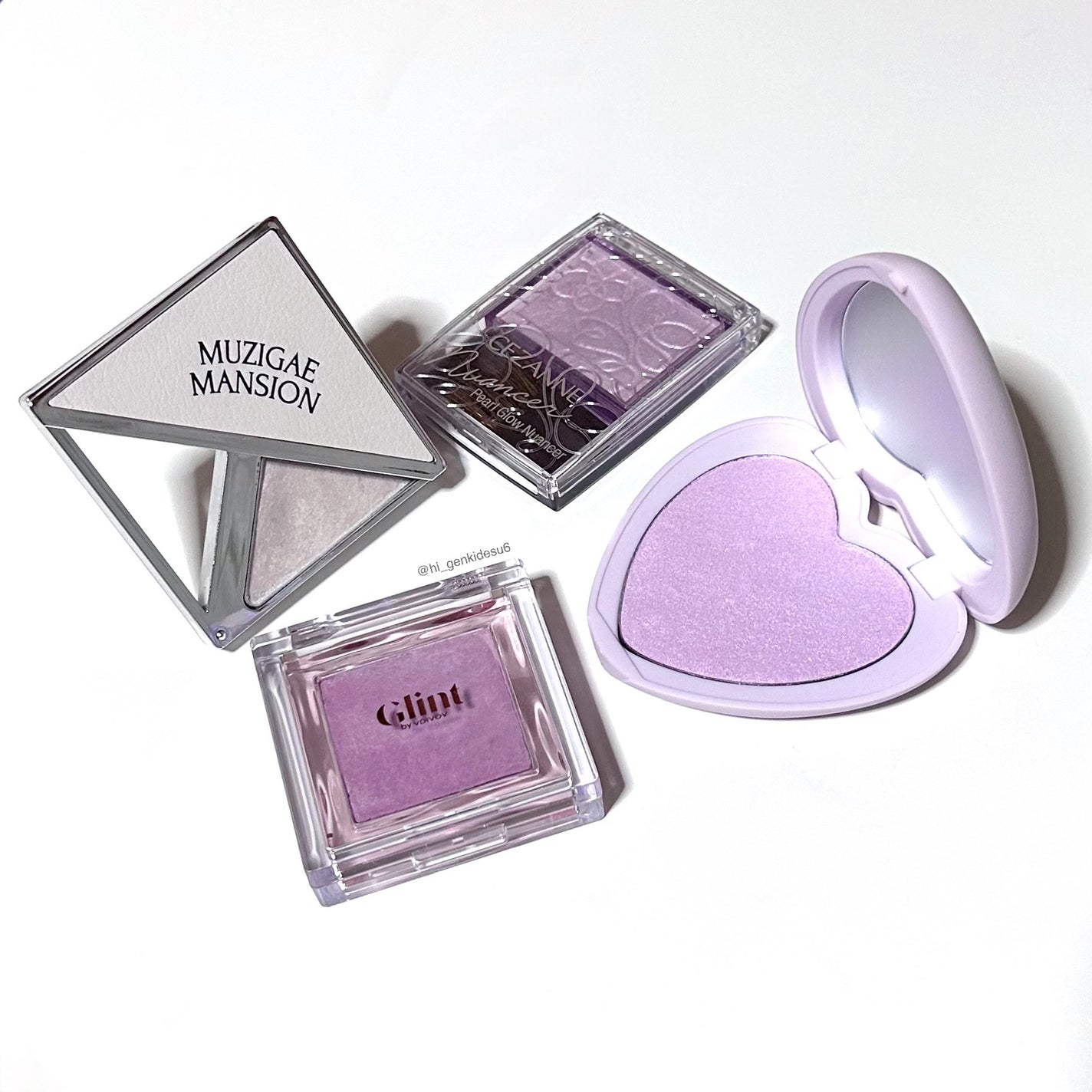 パールグロウニュアンサー/CEZANNE/パウダーハイライトを使ったクチコミ(2枚目)