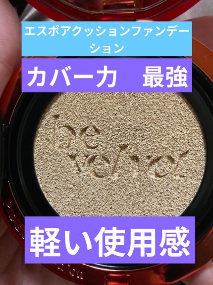 プロテーラービーベルベットカバークッション/espoir/クッションファンデーションを使ったクチコミ(1枚目)