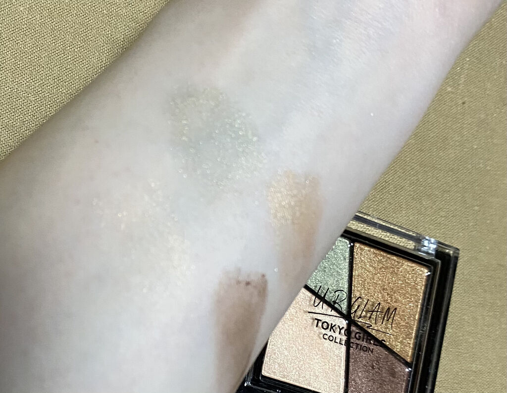 ベルベット アイカラーパレット (TOKYO GIRLS COLLECTION) 005/U R GLAM/アイシャドウパレットを使ったクチコミ（2枚目）