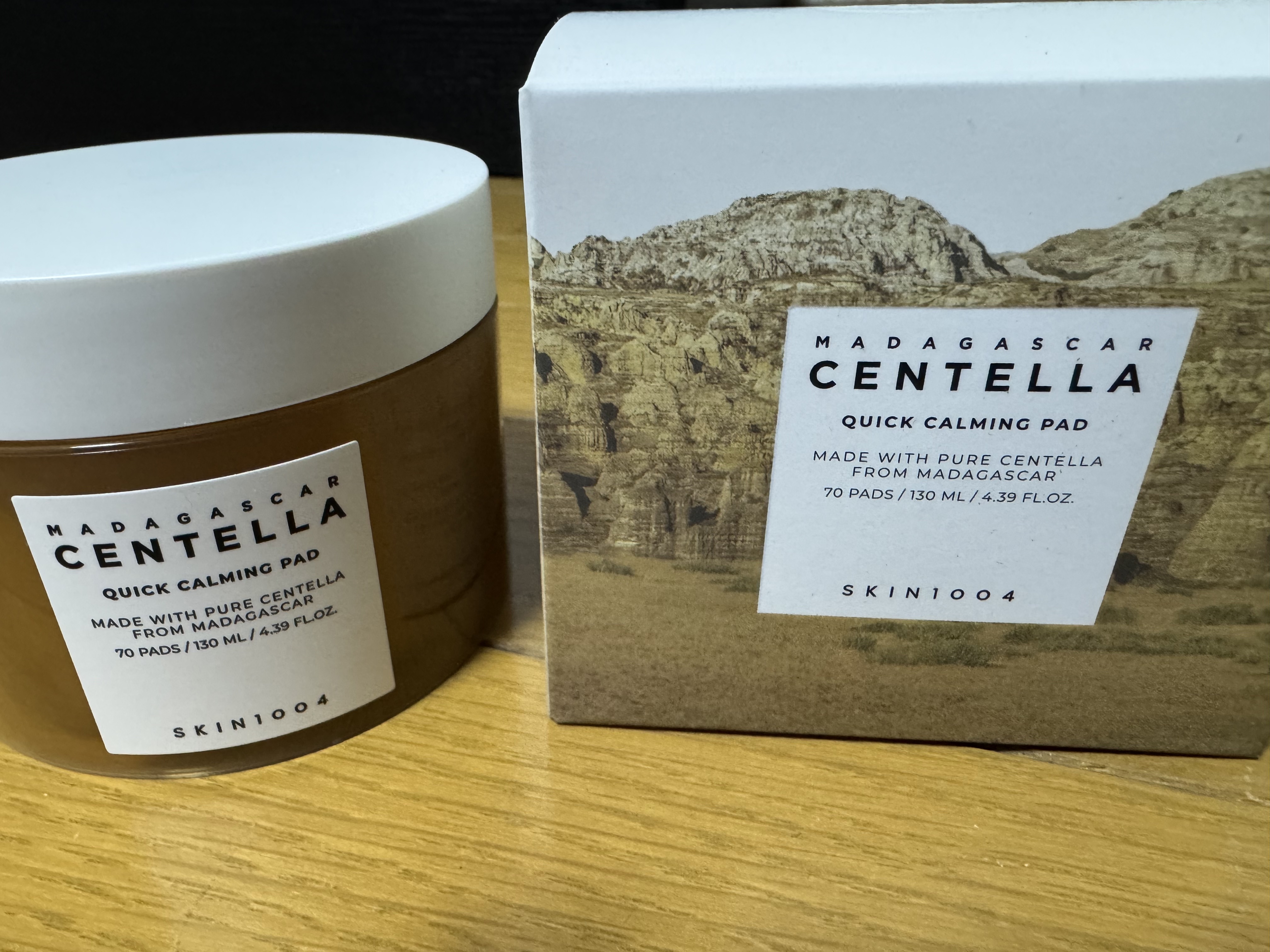 センテラ クイックカーミングパッド/SKIN1004/トナーパッドを使ったクチコミ（1枚目）