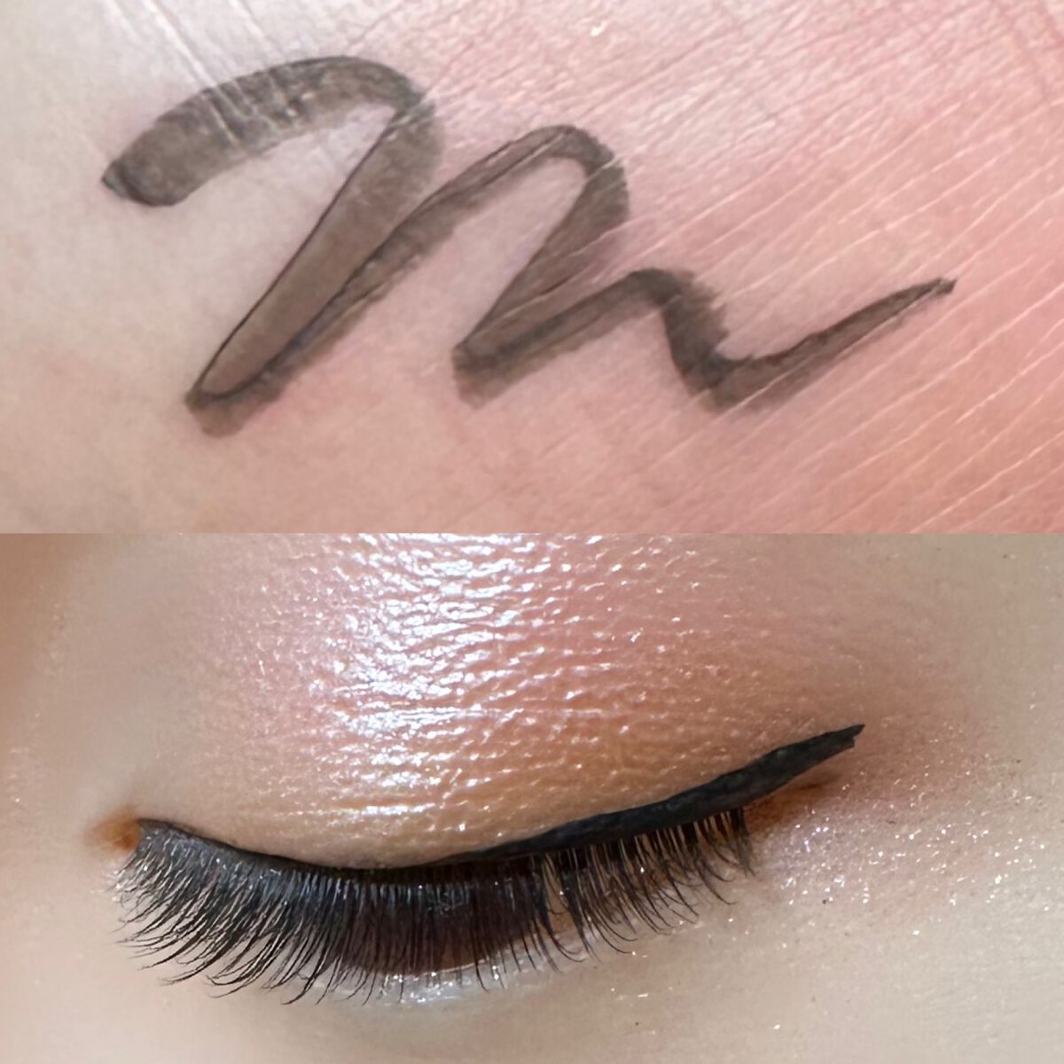 エーメイク マットリキッドアイライナー /A/mAke/リキッドアイライナーを使ったクチコミ(4枚目)