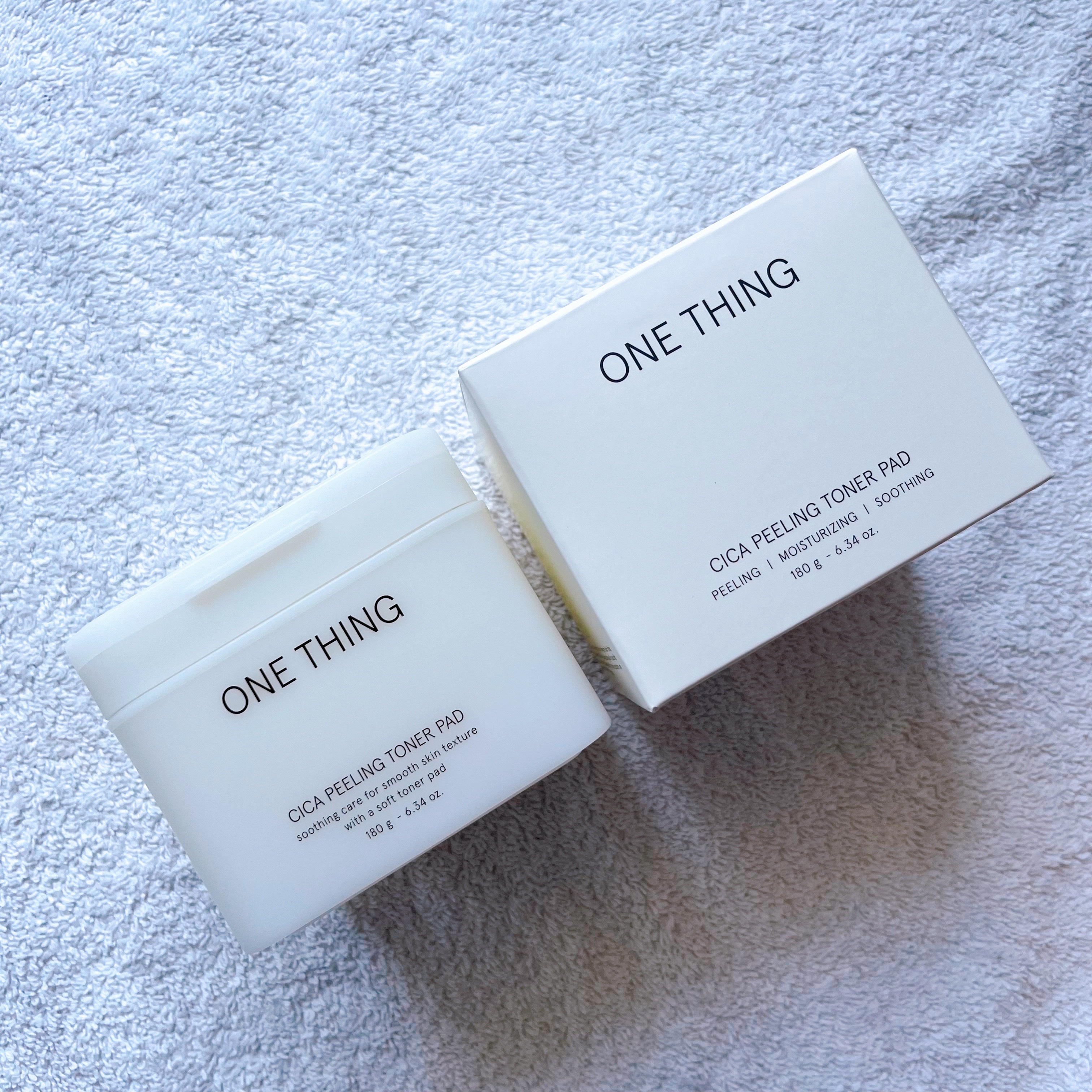 シカピーリングトナーパッド/ONE THING/トナーパッドを使ったクチコミ（1枚目）