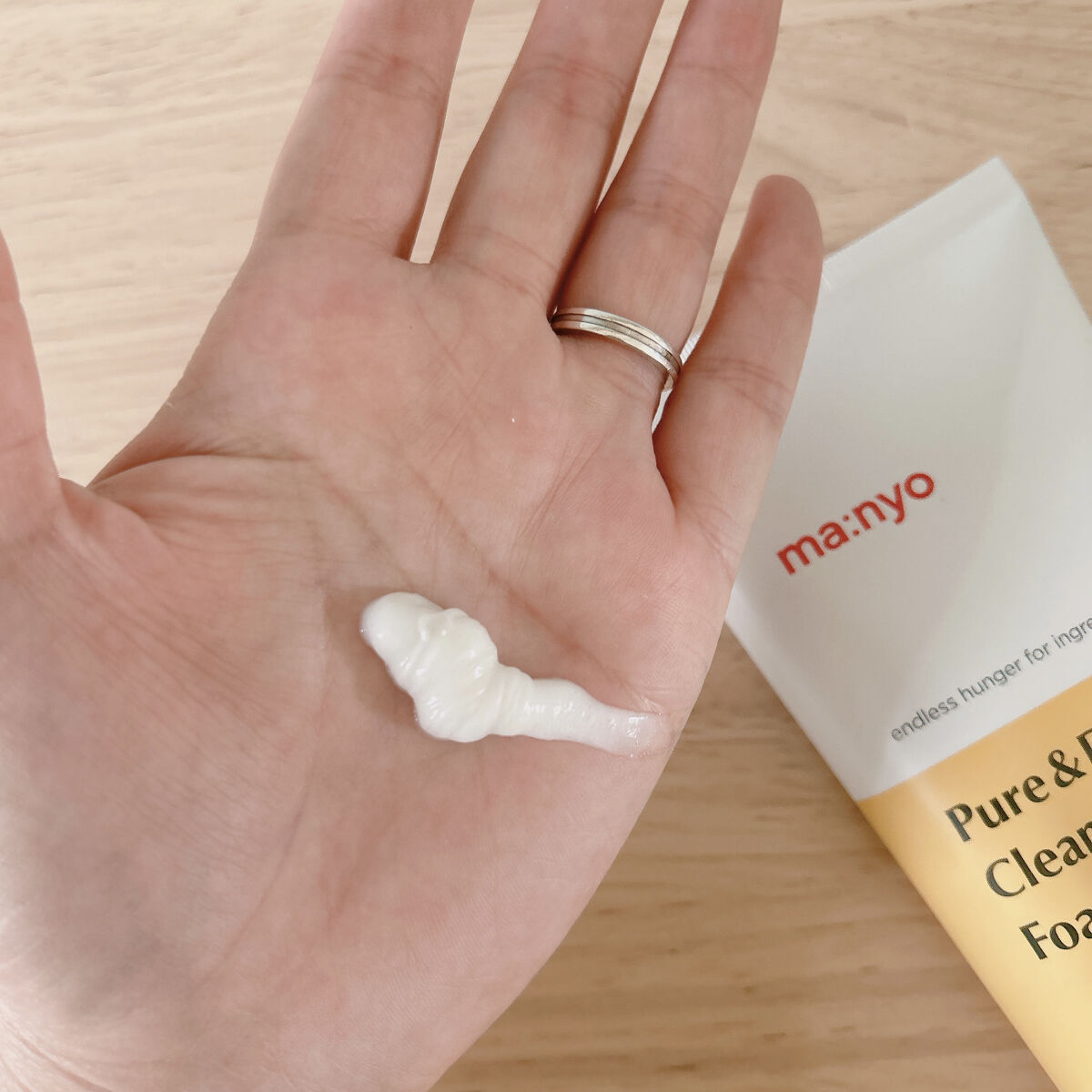 ピュア&ディープ洗顔料/manyo/洗顔フォームを使ったクチコミ（2枚目）