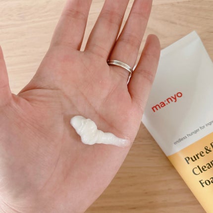 ピュア&ディープ洗顔料/manyo/洗顔フォームを使ったクチコミ(2枚目)