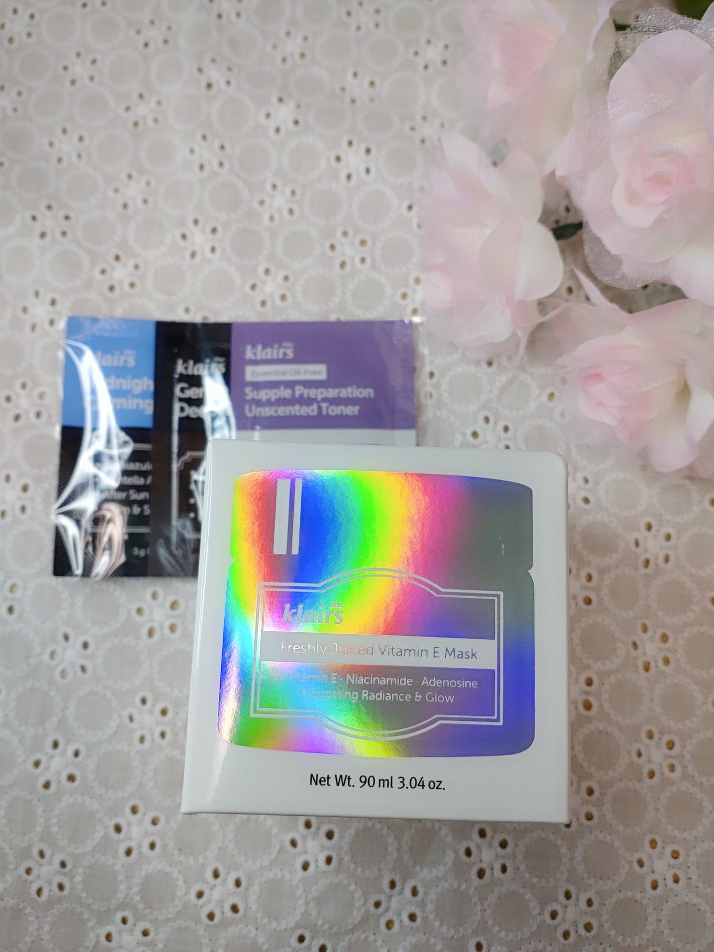 フレッシュリージュースドビタミンEマスク(90g)/Klairs/フェイスクリームを使ったクチコミ(1枚目)