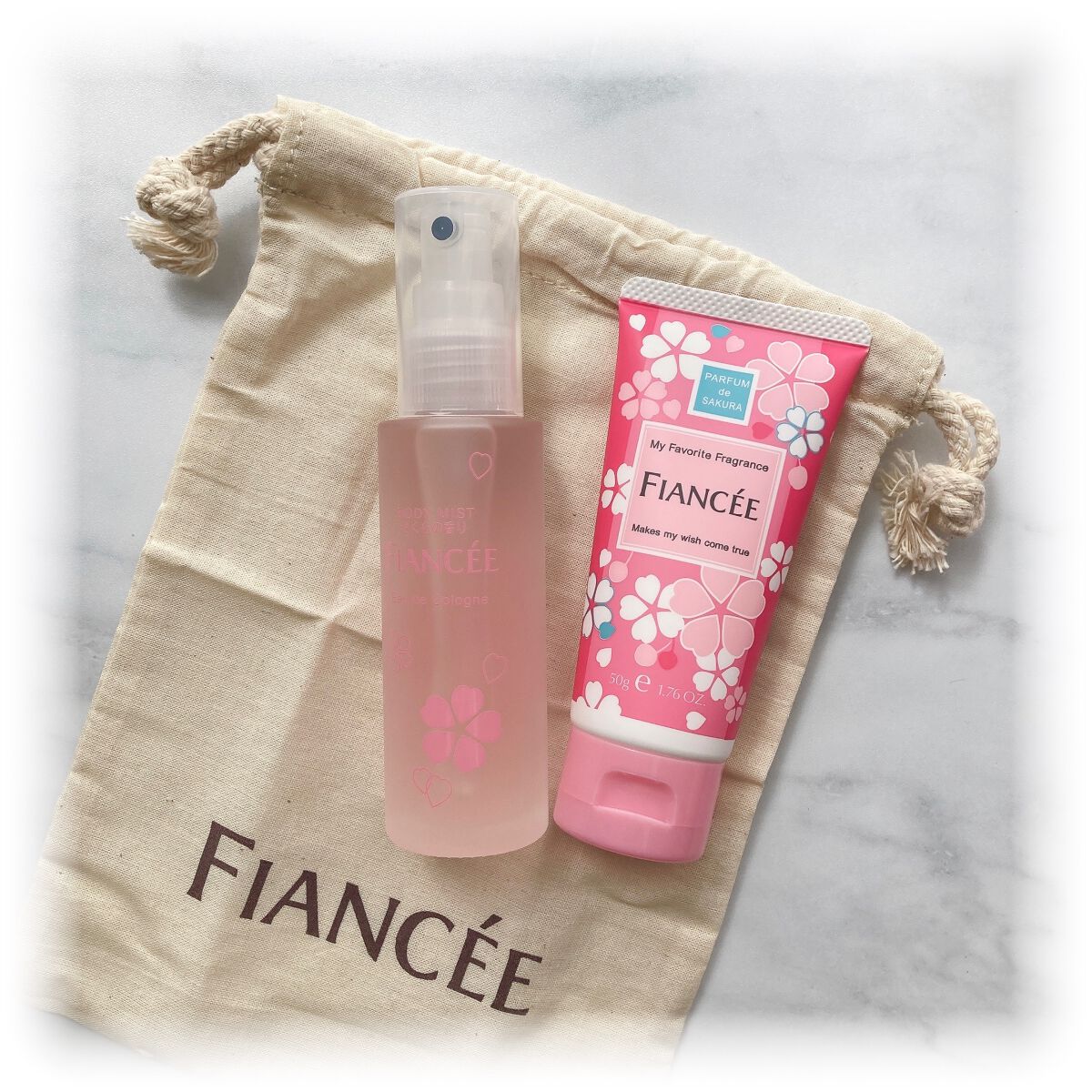 ボディミスト さくらの香り N/フィアンセ/香水(レディース)を使ったクチコミ（1枚目）
