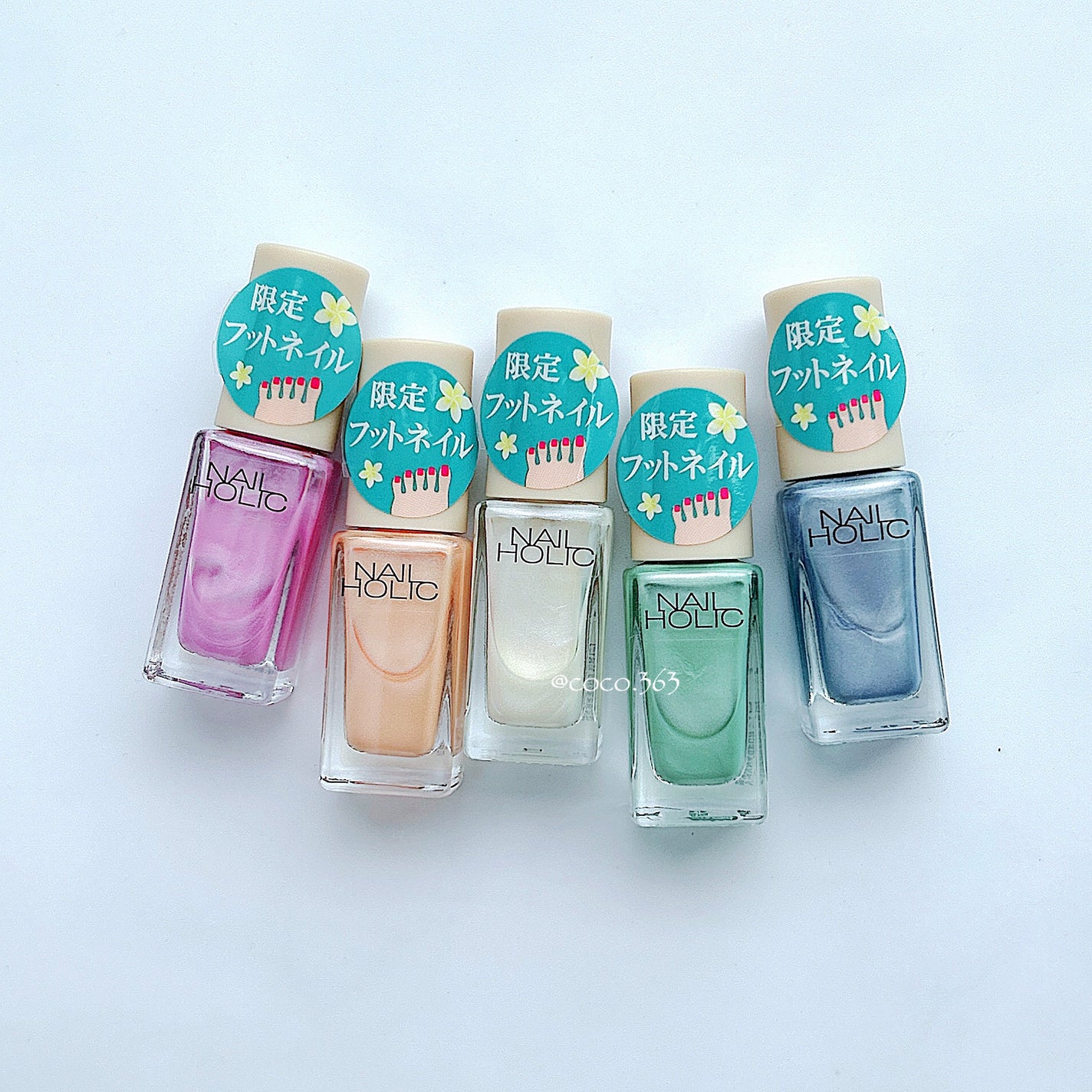 ペディキュア コレクション Pastel Sandals/ネイルホリック/マニキュアを使ったクチコミ(7枚目)