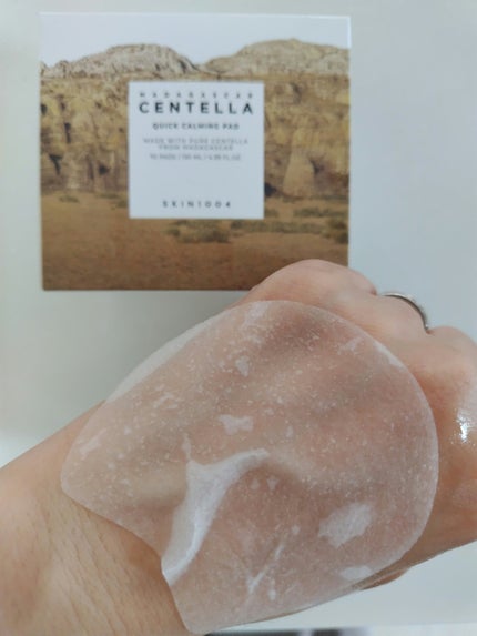 センテラ クイックカーミングパッド/SKIN1004/トナーパッドを使ったクチコミ(2枚目)