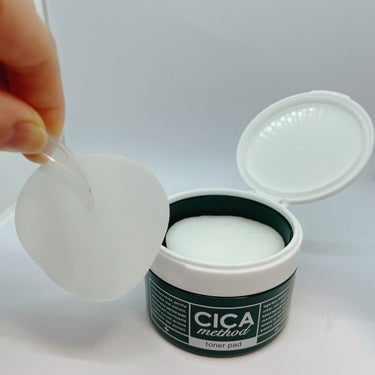 CICA method TONER PAD/コジット/化粧水を使ったクチコミ（2枚目）