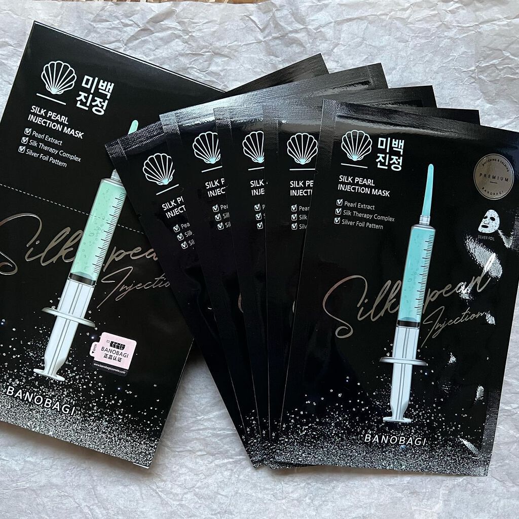 シルクパール インジェクション マスク/BANOBAGI/シートマスク・パックを使ったクチコミ(4枚目)