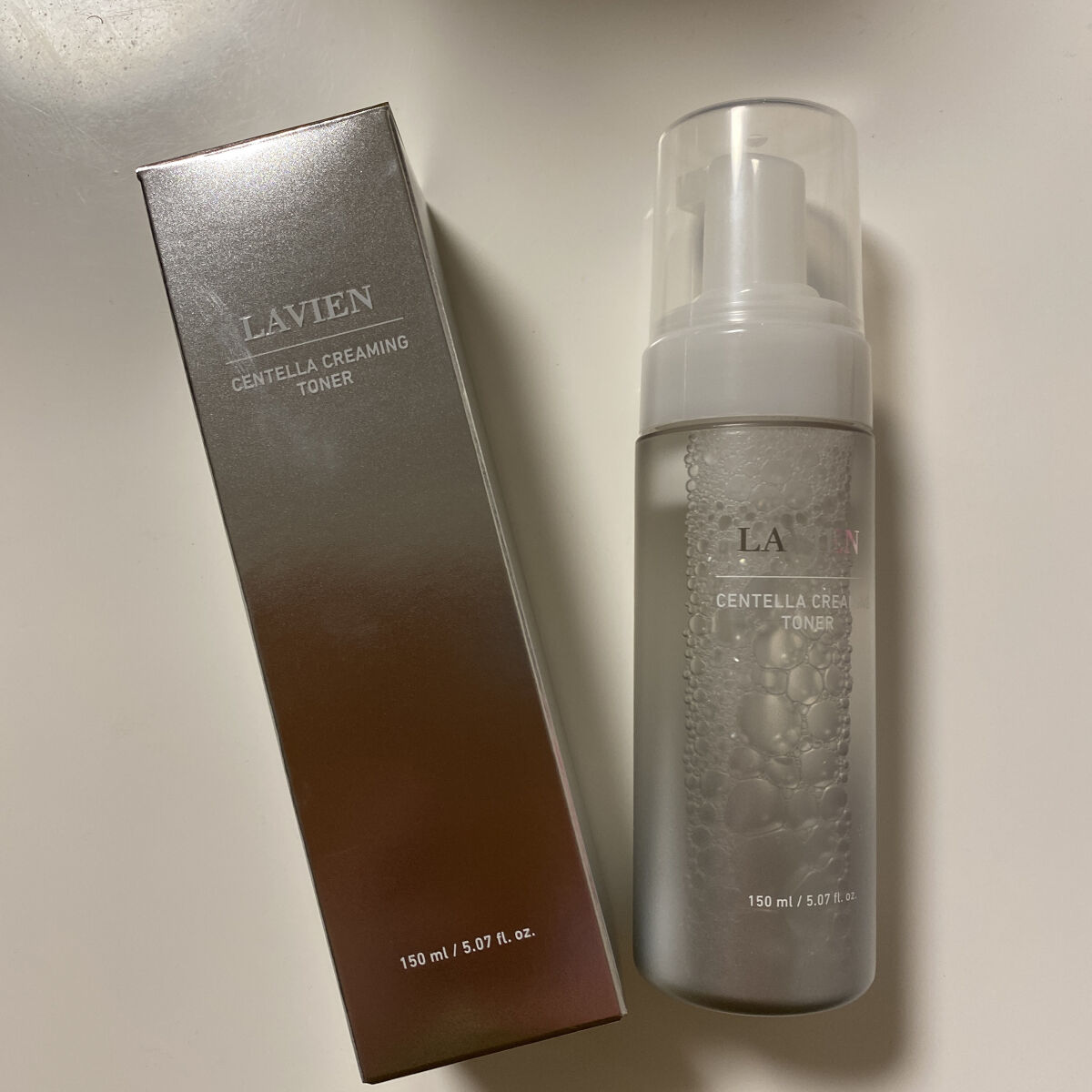 センテラクリーミング​トナー/LAVIEN/化粧水を使ったクチコミ（1枚目）