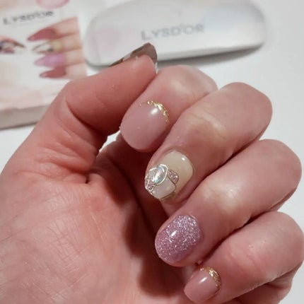 セミキュアジェルネイルシール ハンド用/LYSD’OR/ネイルシールを使ったクチコミ(8枚目)