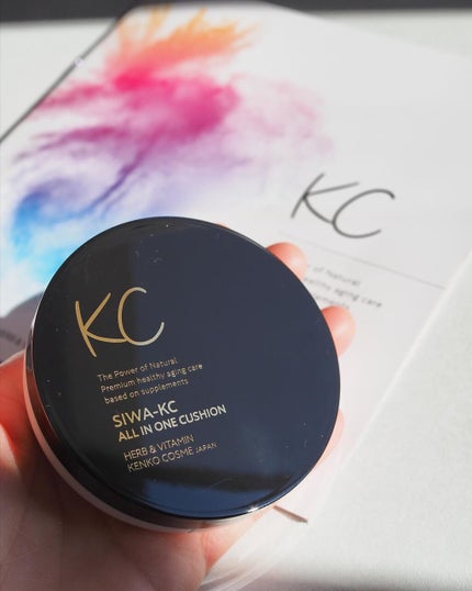 SIWA-KC オールインワンクッション/ハーブ健康本舗/クッションファンデーションを使ったクチコミ(1枚目)