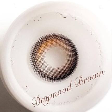 デームードブラウンマンスリー (DAYMOOD BROWN monthly)/OLOLA/1ヶ月(1MONTH)カラコンを使ったクチコミ(2枚目)