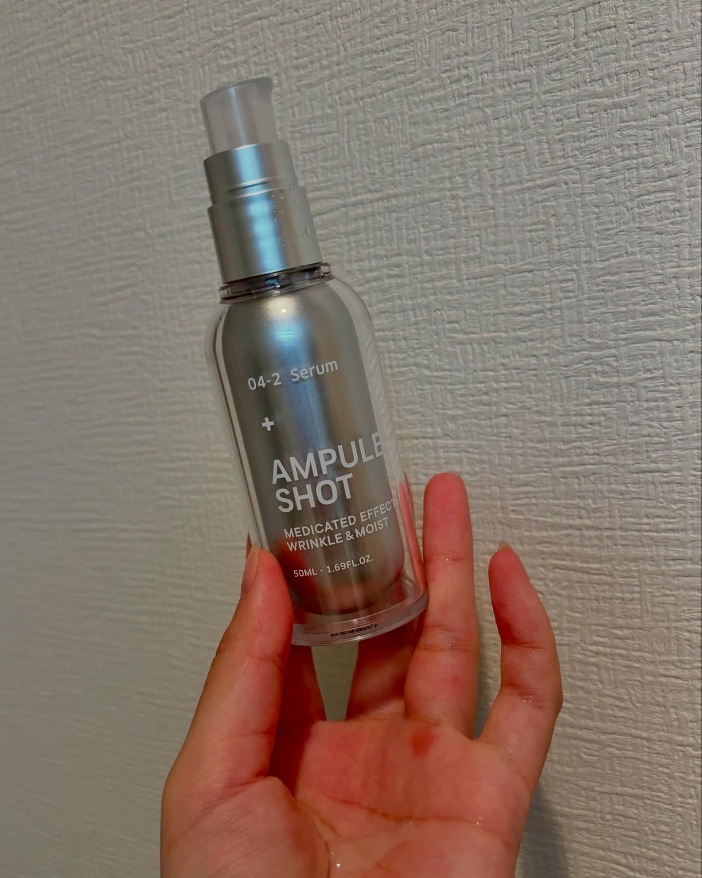 薬用 エフェクト リンクル＆モイスト ローション/AMPULE SHOT/化粧水を使ったクチコミ（3枚目）