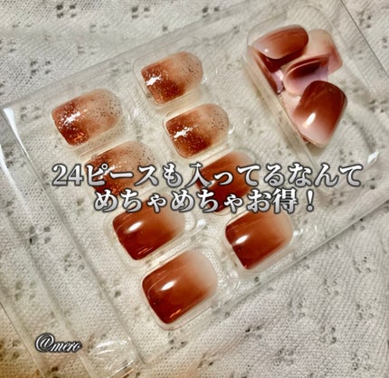 ネイルチップ/SHEIN/ネイルチップ・パーツを使ったクチコミ(4枚目)