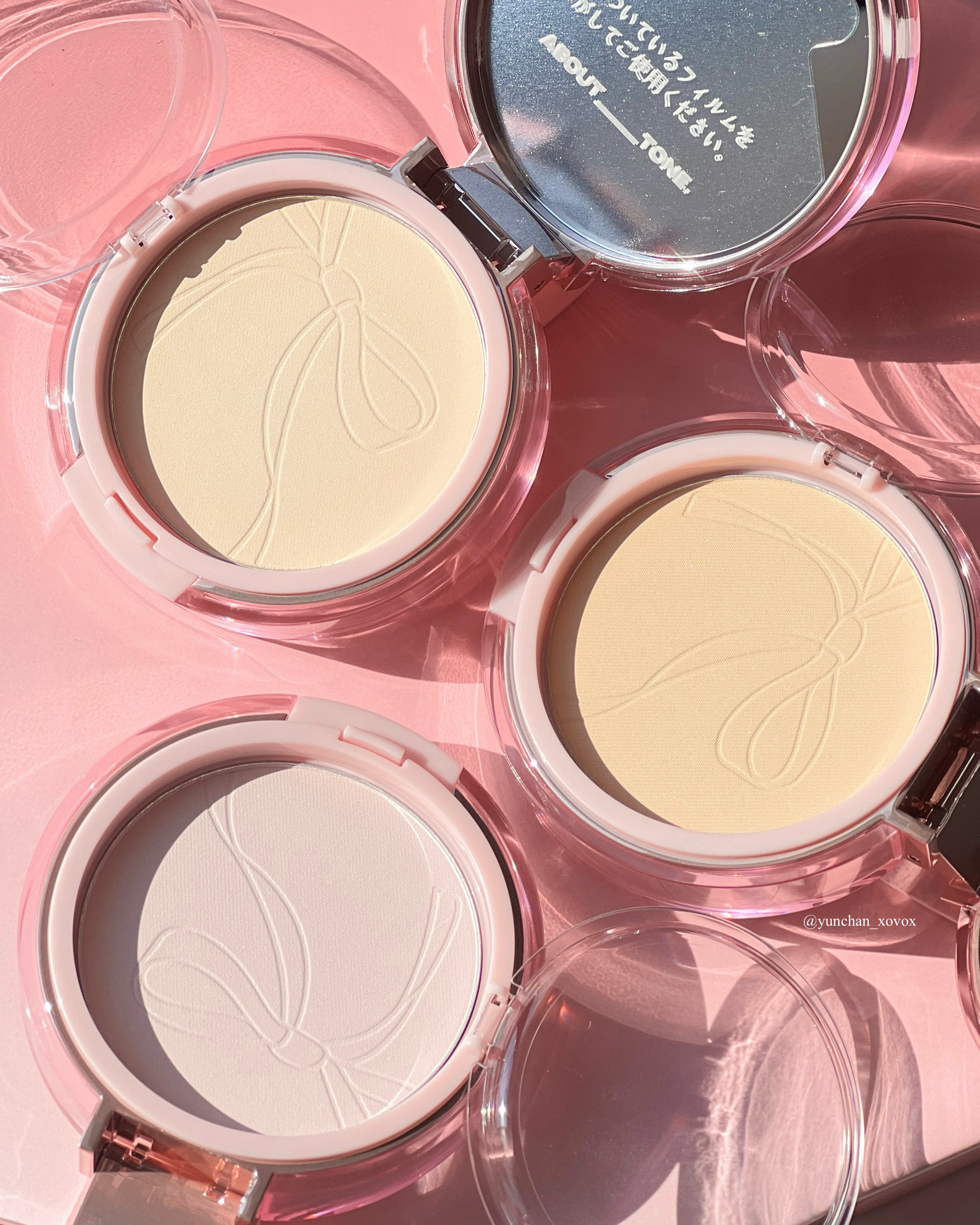 ザ・ブラーパウダーパクト/ABOUT TONE/プレストパウダーを使ったクチコミ（3枚目）