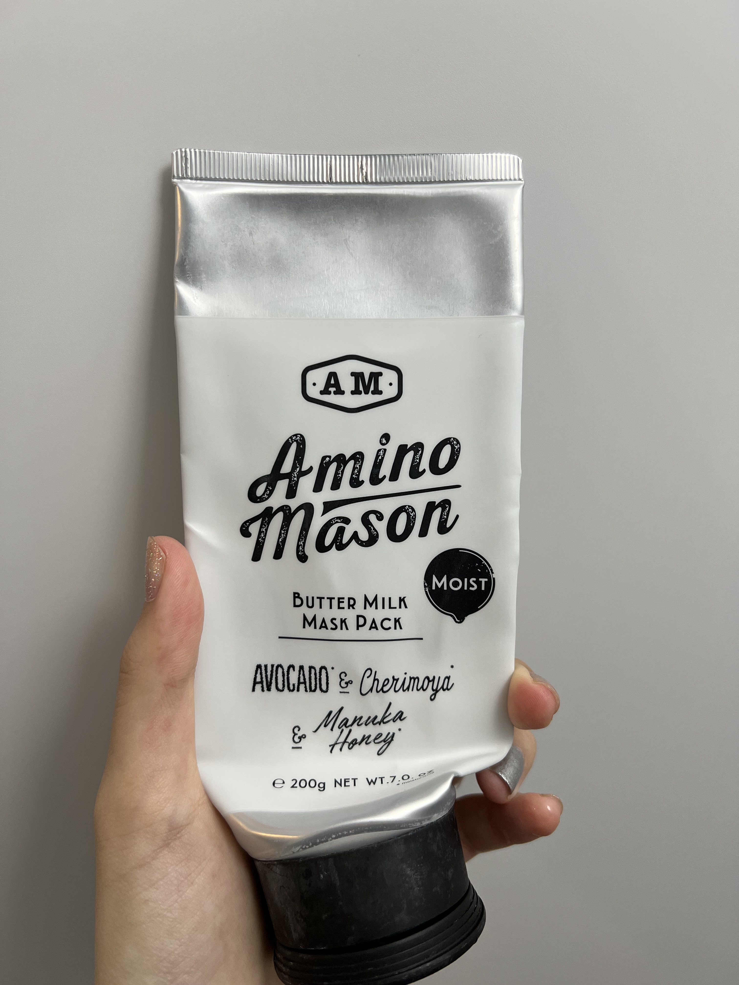 [旧商品]モイスト バターミルク マスクパック/アミノメイソン/ヘアマスク・ヘアパックを使ったクチコミ（1枚目）