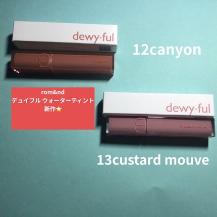 デュイフルウォーターティント/rom&nd/リップティントを使ったクチコミ(1枚目)