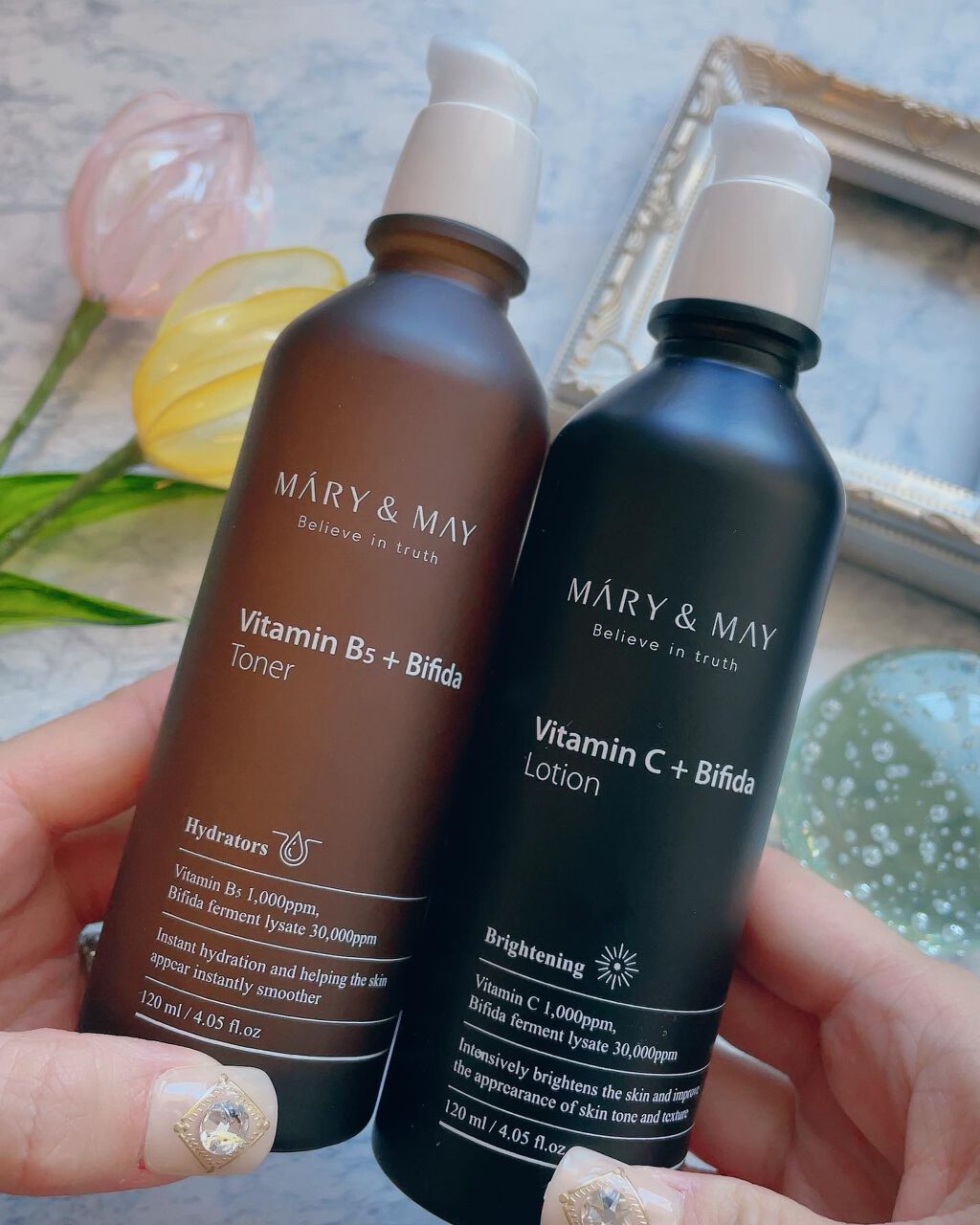ビタミンB5+ビフィダトナー/MARY&MAY/化粧水を使ったクチコミ（2枚目）