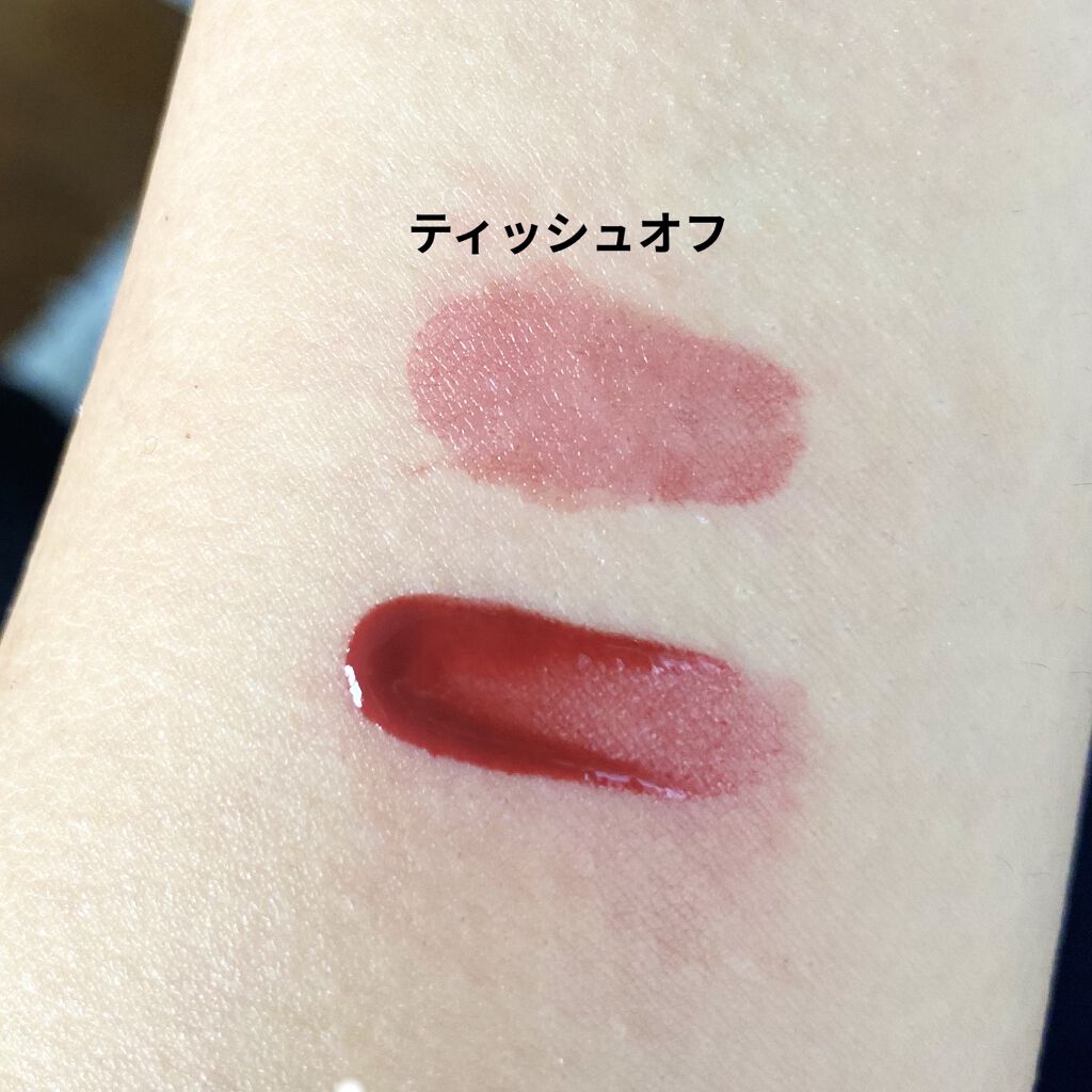 ジューシーラスティングティント/rom&nd/リップティントを使ったクチコミ（2枚目）