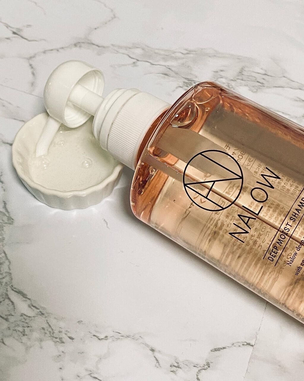 ディープモイスト シャンプー／トリートメント/NALOW/市販シャンプーを使ったクチコミ（2枚目）