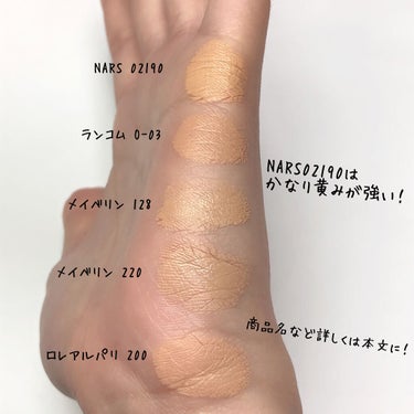 ライトリフレクティング ファンデーション 02190/NARS/リキッドファンデーションの画像