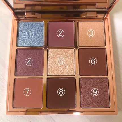 VenusMarble 9色アイシャドウパレット/Venus Marble/アイシャドウパレットを使ったクチコミ(3枚目)