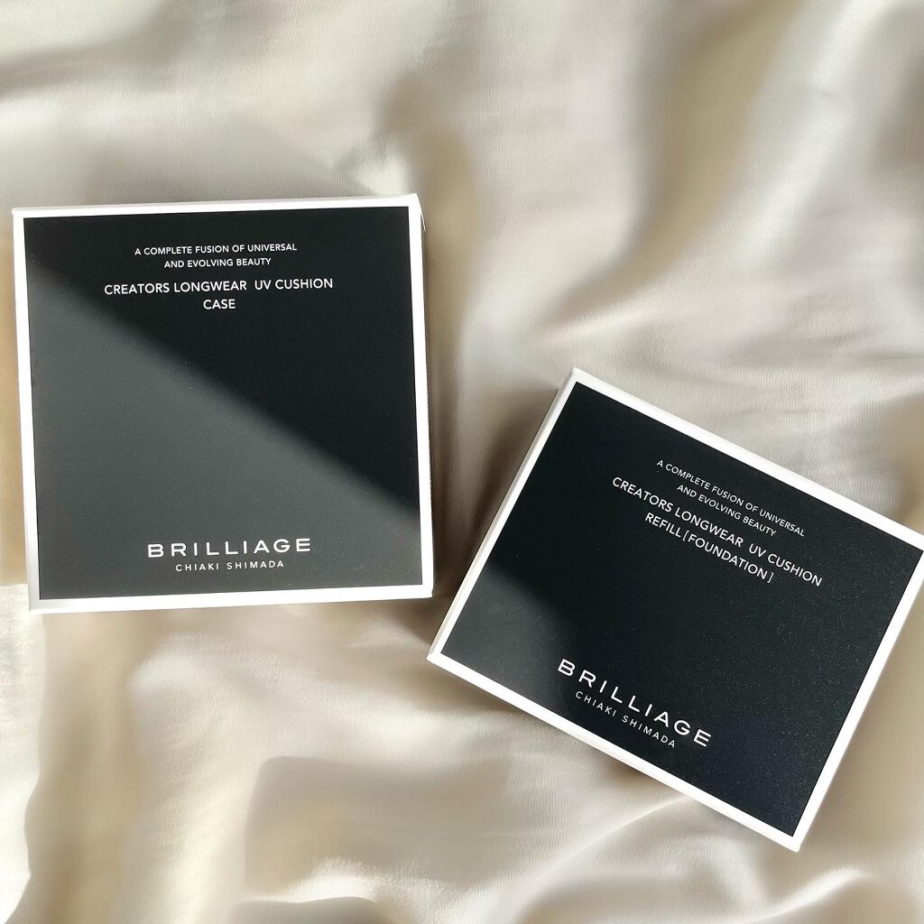 クリエイターズ ロングウェア UV クッション/ブリリアージュ/クッションファンデーションを使ったクチコミ(2枚目)