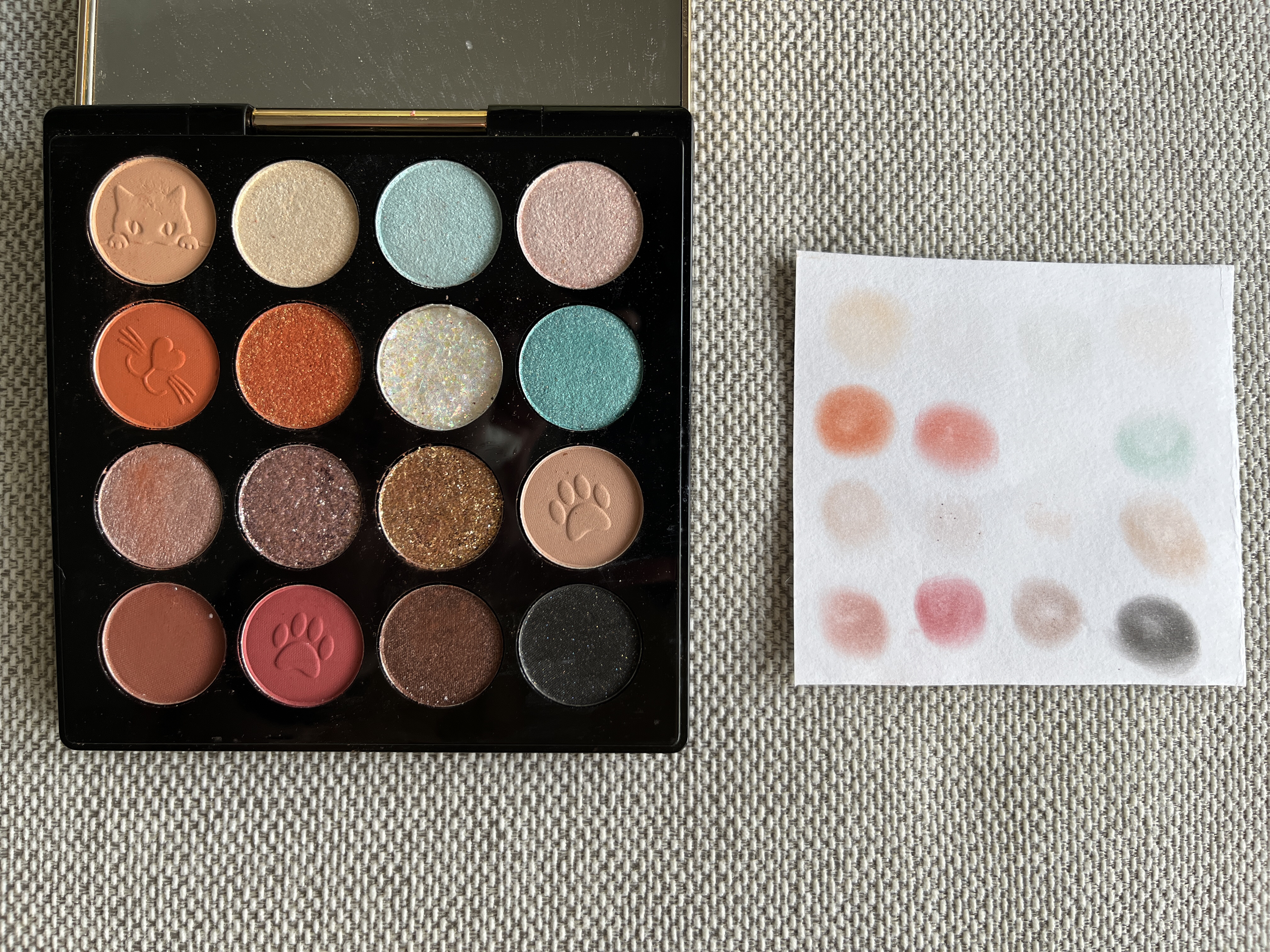 イメージ「マヤ」 アイシャドウパレット/ZEESEA/アイシャドウパレットを使ったクチコミ（3枚目）