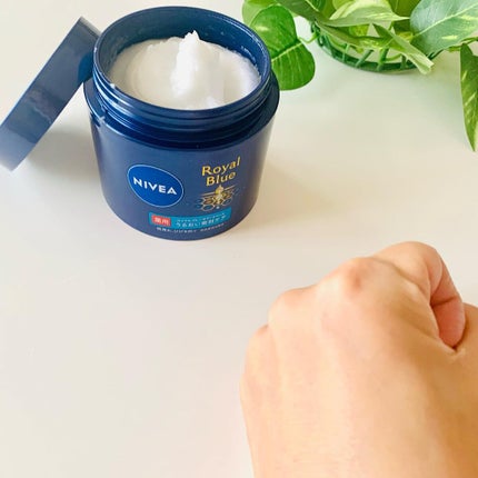 ニベア ロイヤルブルーボディクリーム うるおい密封ケア/ニベア/ボディクリームを使ったクチコミ(5枚目)