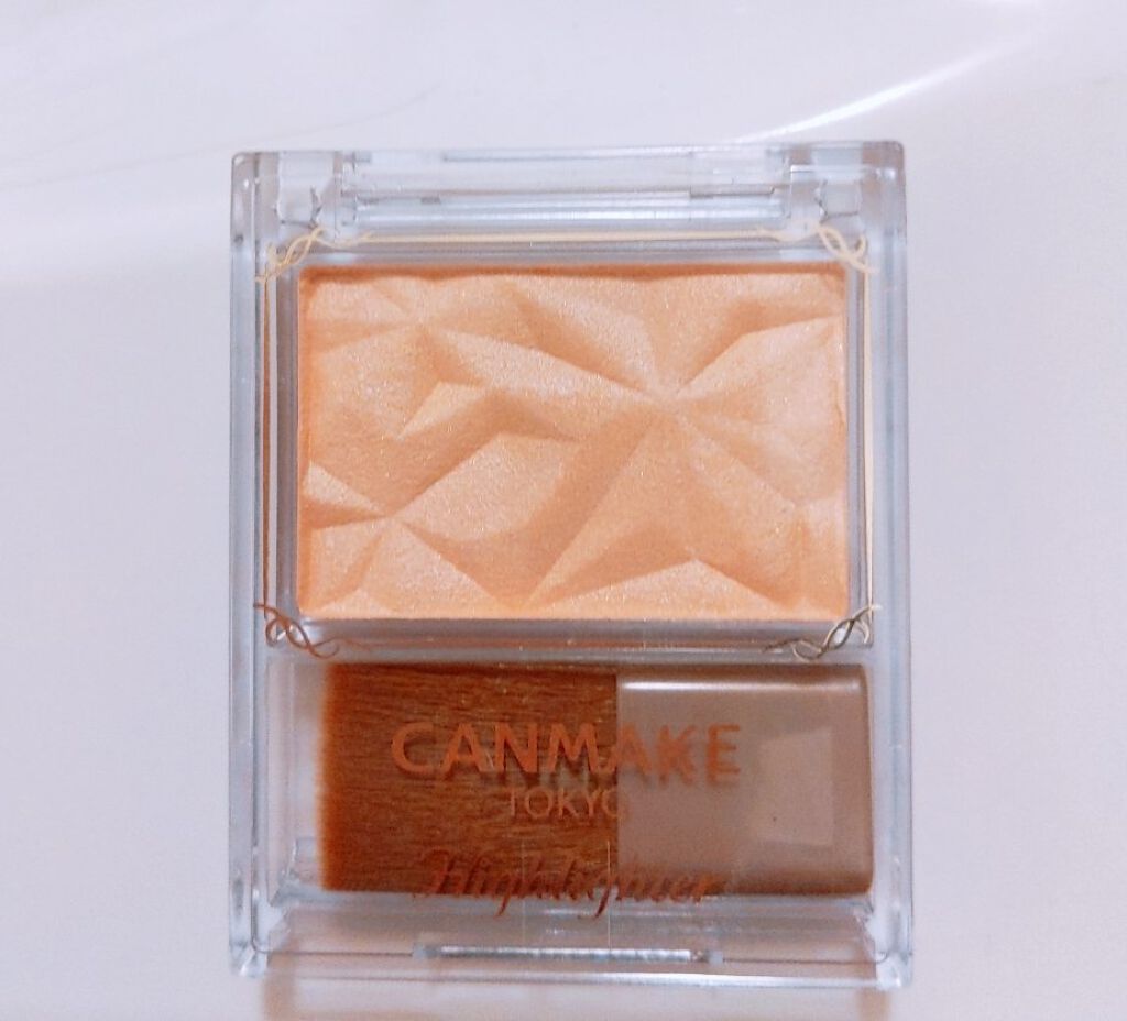 ハイライター/キャンメイク/パウダーハイライトを使ったクチコミ（1枚目）