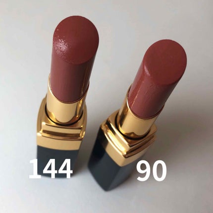 ルージュ ココ フラッシュ 144 ムーヴ/CHANEL/口紅を使ったクチコミ(3枚目)