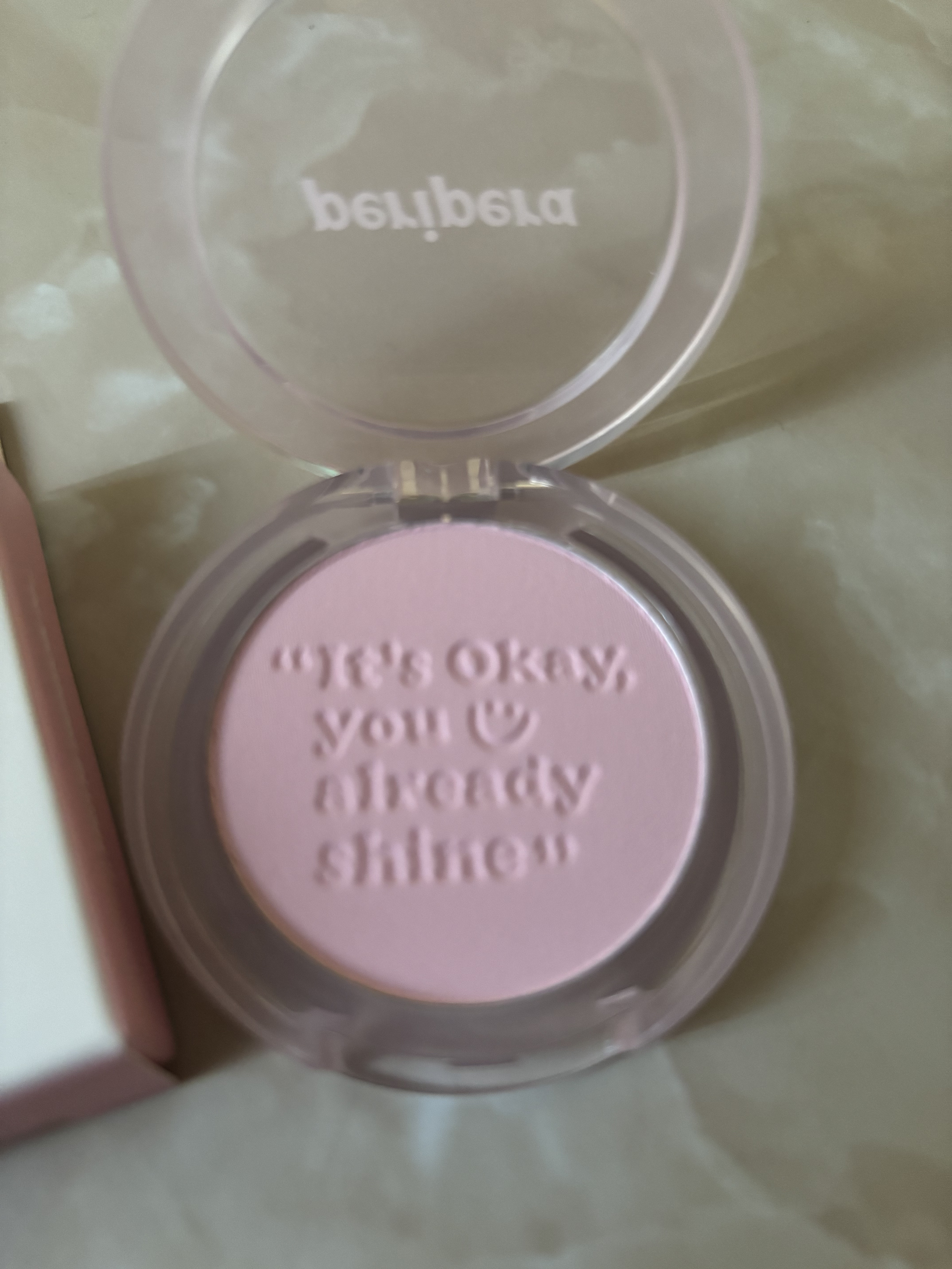 ピュア ブラッシュド サンシャイン チーク 06 MORNING BLUSH(朝寝坊だいすき)/PERIPERA/パウダーチークを使ったクチコミ（1枚目）