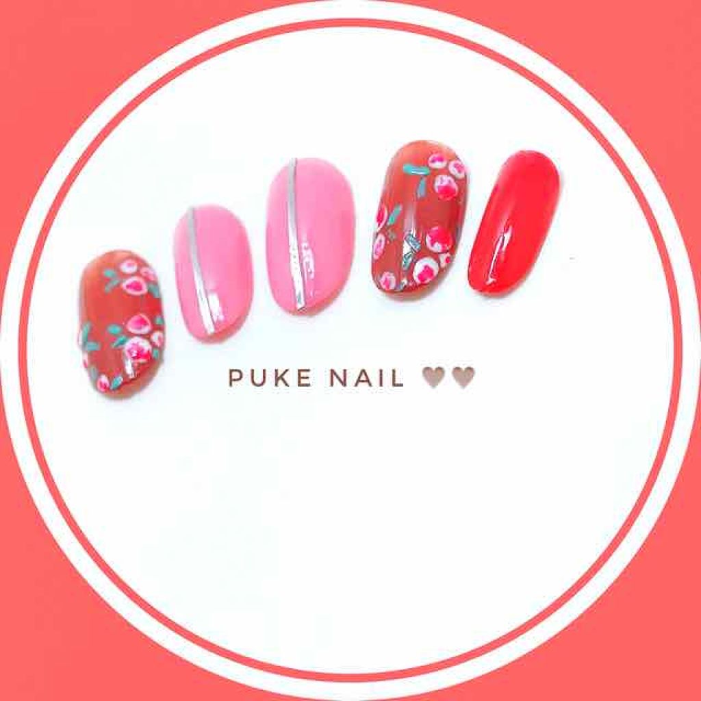 プケネイル ネイルチップ/PUKE NAIL/ネイルチップ・パーツを使ったクチコミ（2枚目）