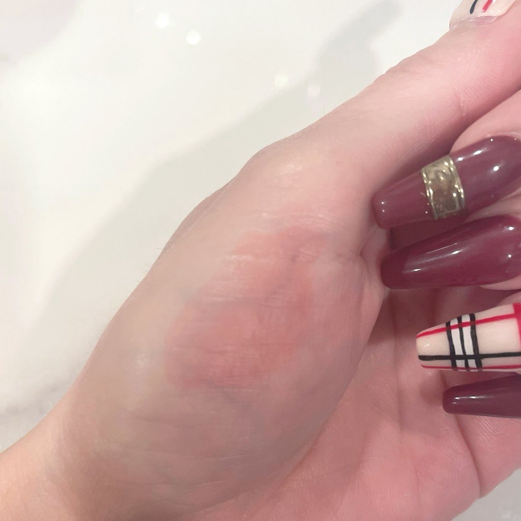 ゲットイットティント ウォーターフルバター/TONYMOLY/リップティントを使ったクチコミ（3枚目）