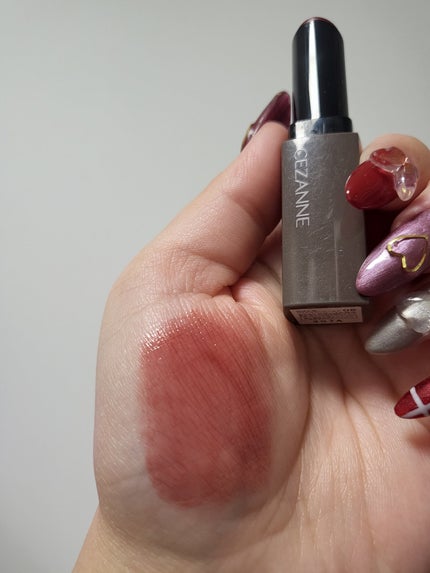 リップカラーシールド/CEZANNE/口紅を使ったクチコミ(2枚目)