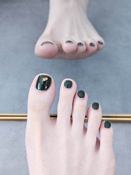 gene TOKYO ネイル オリーブ/DAISO/マニキュアの画像