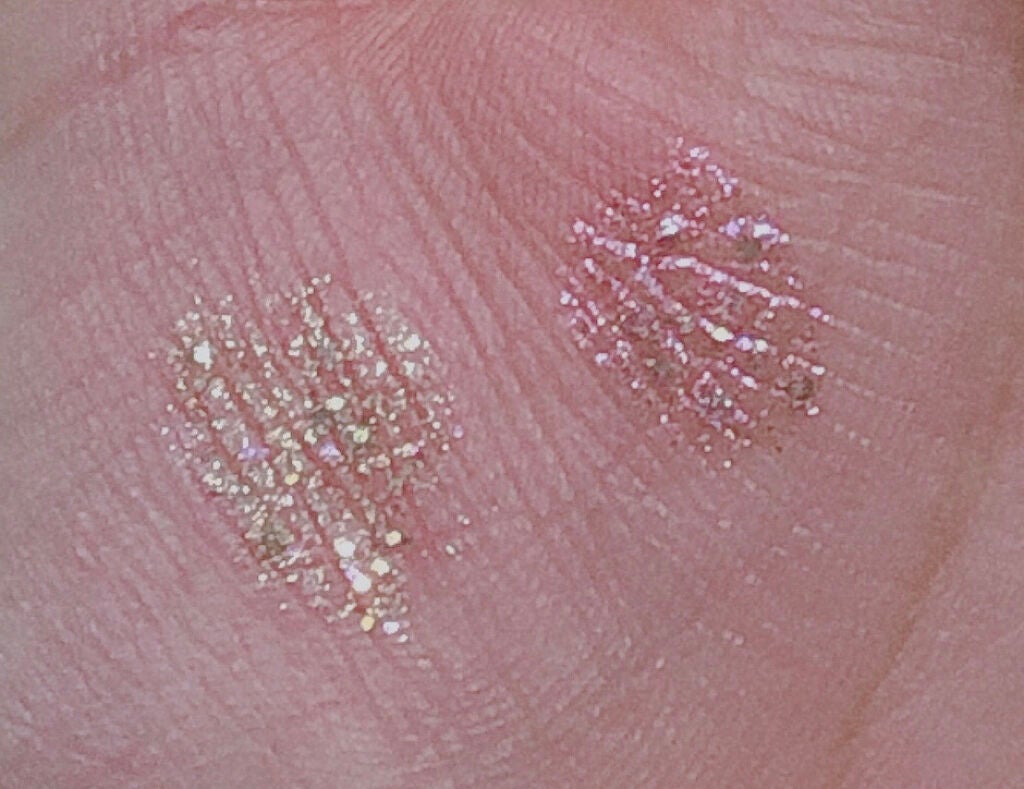 リキッド グリッター シャドウ/rom&nd/グリッターを使ったクチコミ(2枚目)