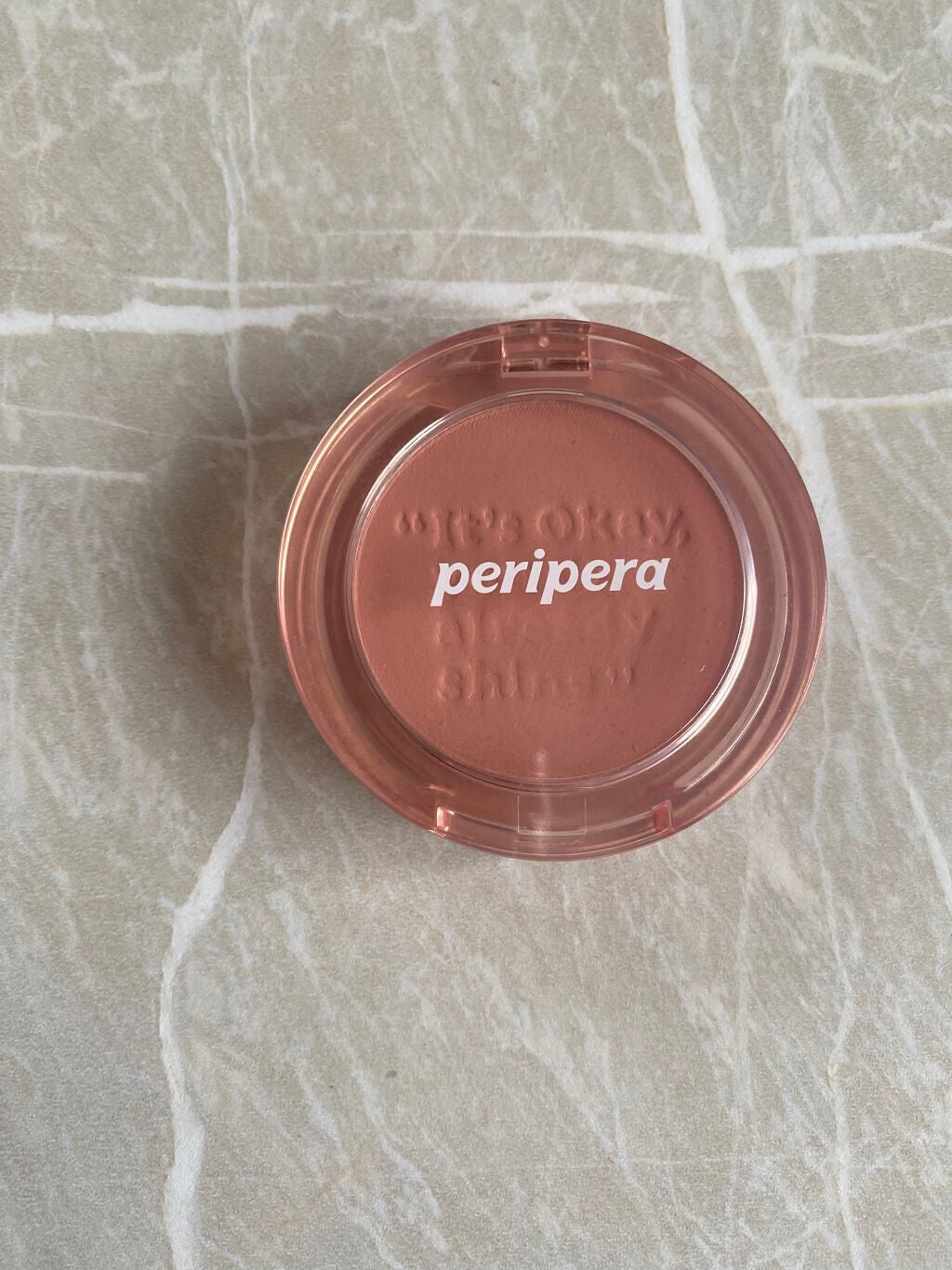 ピュア ブラッシュド サンシャイン チーク/PERIPERA/パウダーチークを使ったクチコミ(1枚目)