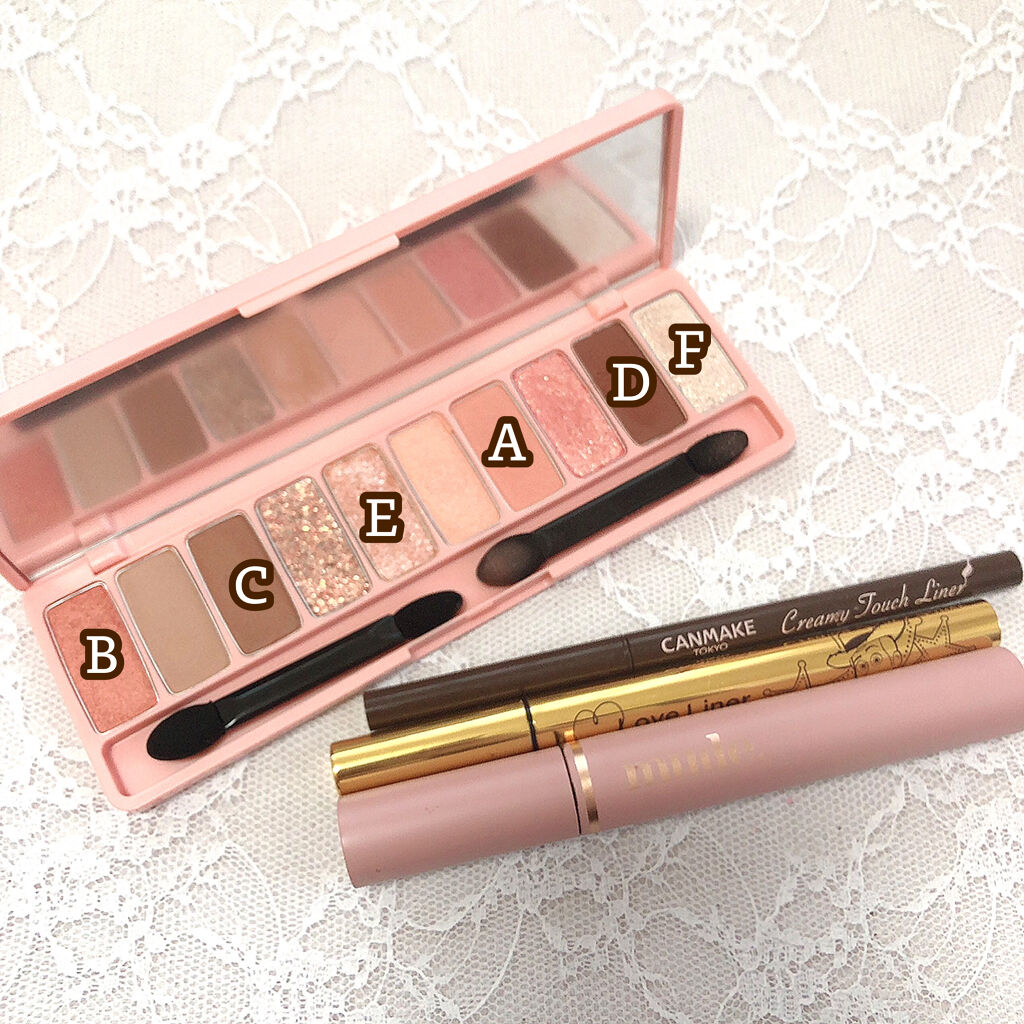 プレイカラー アイシャドウ/ETUDE/アイシャドウパレットを使ったクチコミ（3枚目）