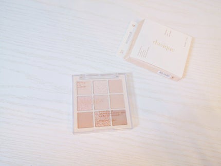 シャドウパレット/dasique/アイシャドウパレットを使ったクチコミ(3枚目)