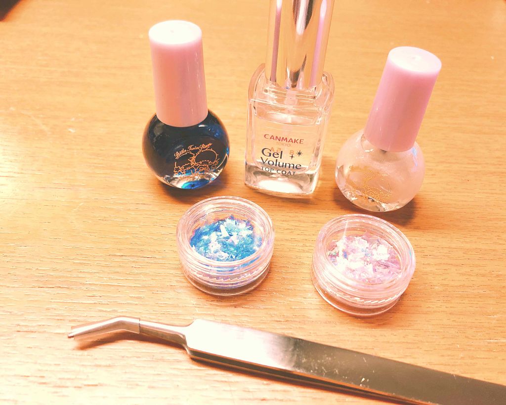ジェルボリュームトップコート/キャンメイク/ネイルトップコートを使ったクチコミ（2枚目）