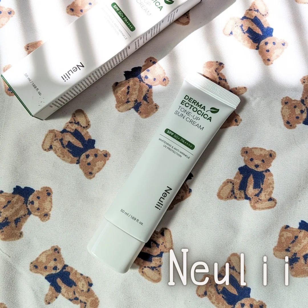 ダーマエクトシカトーンアップサンクリーム/Neulii/日焼け止めクリームを使ったクチコミ（1枚目）