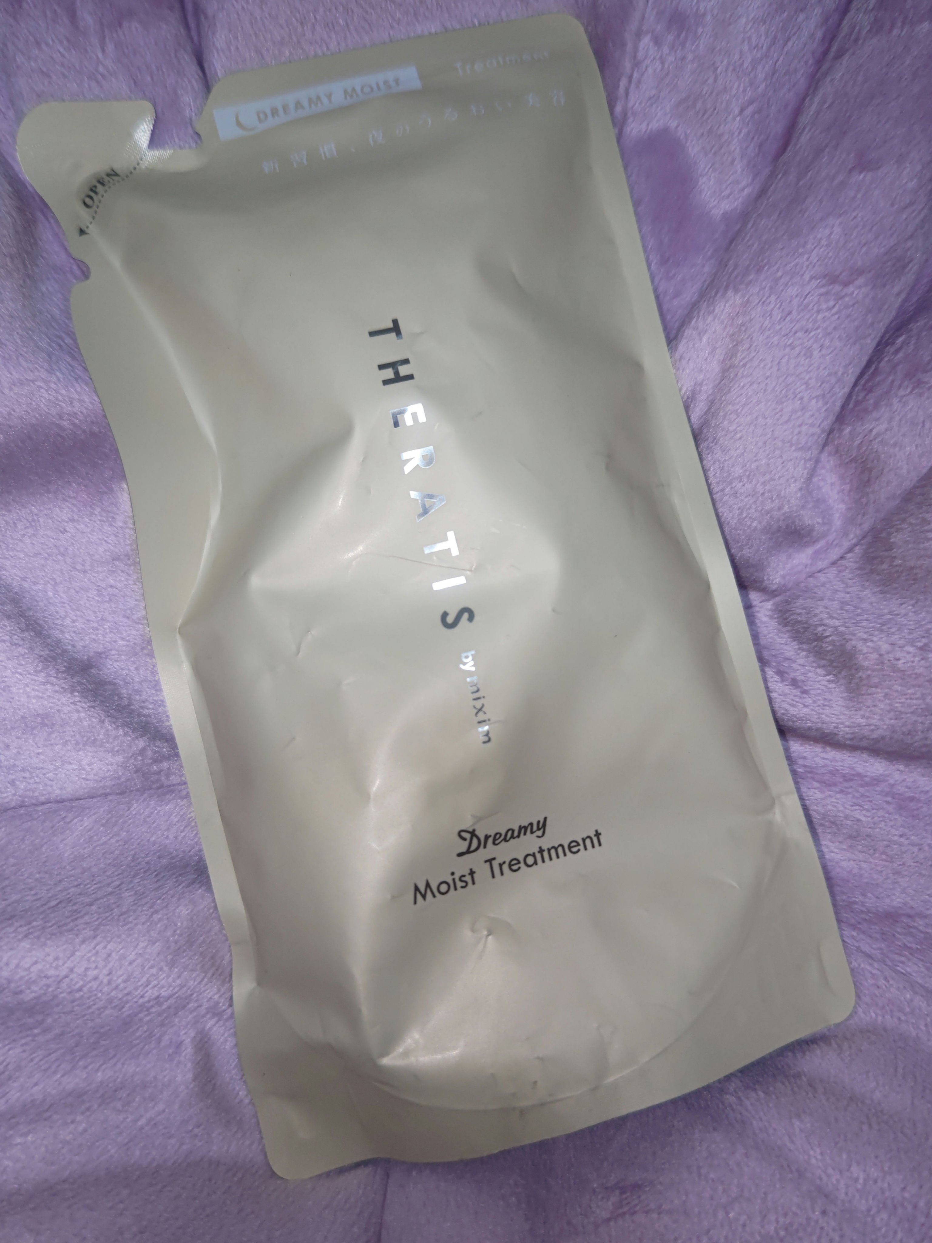 ドリーミー モイスト シャンプー/ヘアトリートメント ヘアトリートメント詰替 325g/THERATIS/市販シャンプーを使ったクチコミ（1枚目）