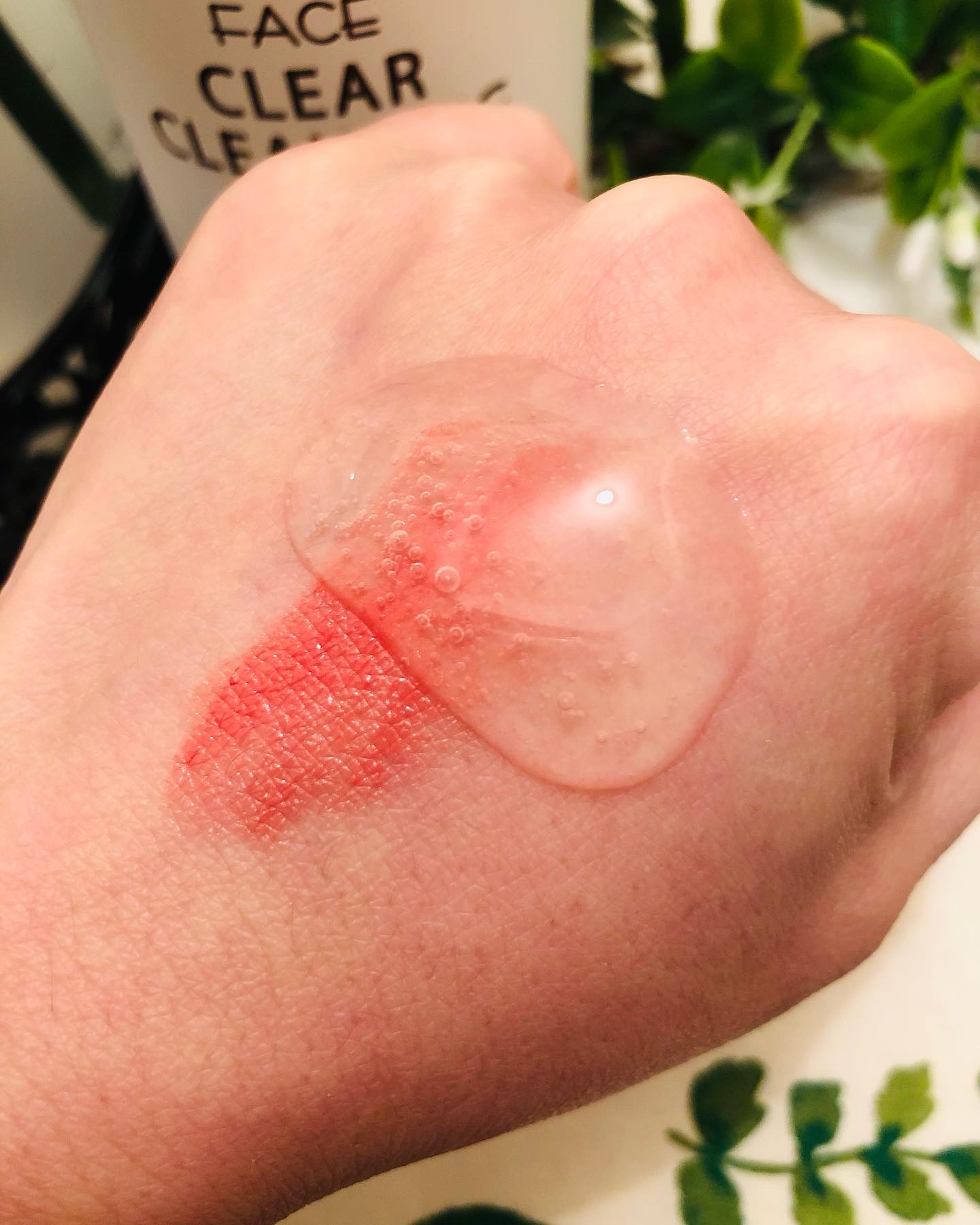 クリアクレンジング 京都宇治茶葉/世田谷コスメ/クレンジングジェルを使ったクチコミ（2枚目）