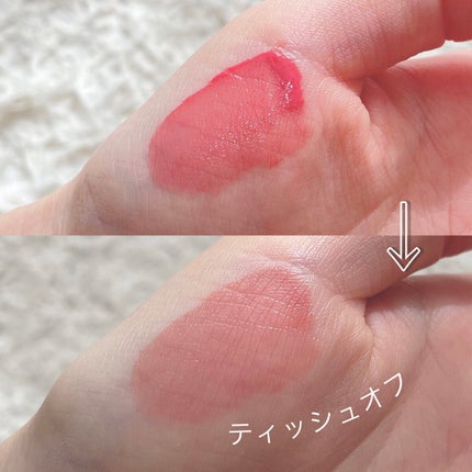 ジェルフィットティント/AMUSE/リップティントを使ったクチコミ(4枚目)