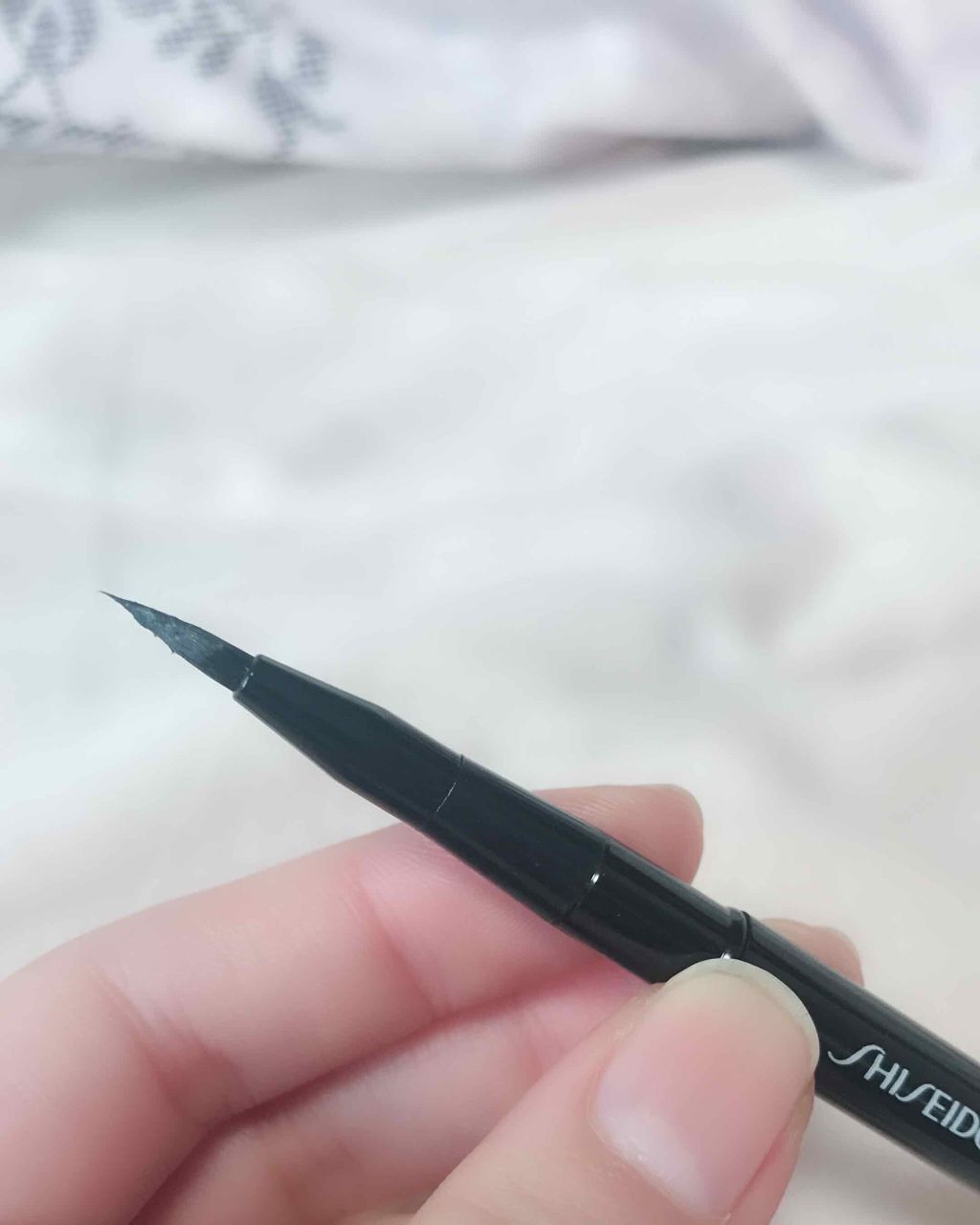 SHISEIDO インクストローク アイライナーのクチコミ「SHISEIDO GINZA TOKYOのインクストロークアイライナー BL603 紺藍

ブ.....」（3枚目）