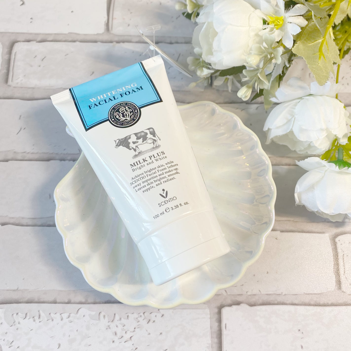 ミルクホワイトQ10フェイシャルスクラブ/Beauty Buffet/スクラブ・ゴマージュを使ったクチコミ(2枚目)